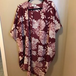 Floral kimono